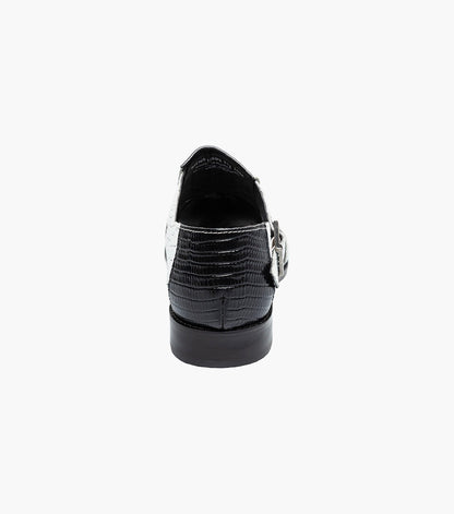Stacy Adams CALANDRO City Sandal Black w/White by Stacy Adams Shoes