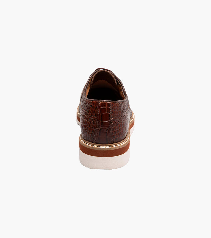 Stacy Adams ALARIO Wingtip Oxford Cognac by Stacy Adams Shoes
