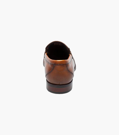 Stacy Adams KAYLOR Moc Toe Bit Slip On Cognac by Stacy Adams Shoes