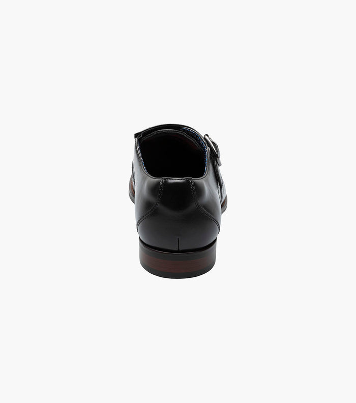Stacy Adams KARCHER Plain Toe Monk Strap by Stacy Adams Shoes