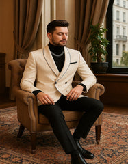 men-s-cream-jacquard-double-breasted-tuxedo-with-black-trim-formal-blazer-for-weddings-events-ivory-color