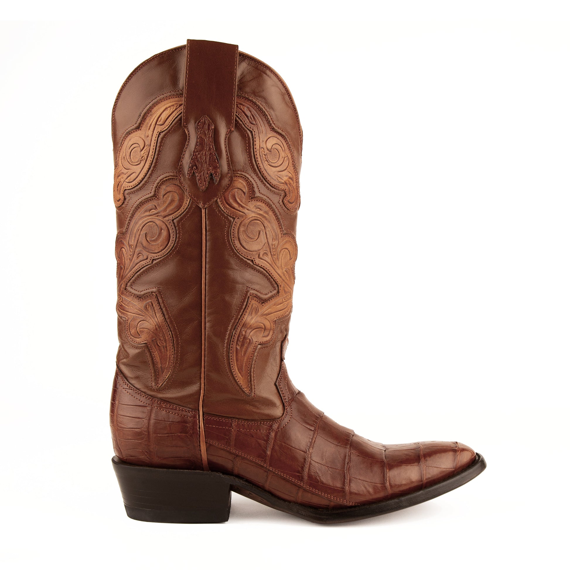 Ferrini Stallion Alligator Loafer - Luxury American Alligator Shoe