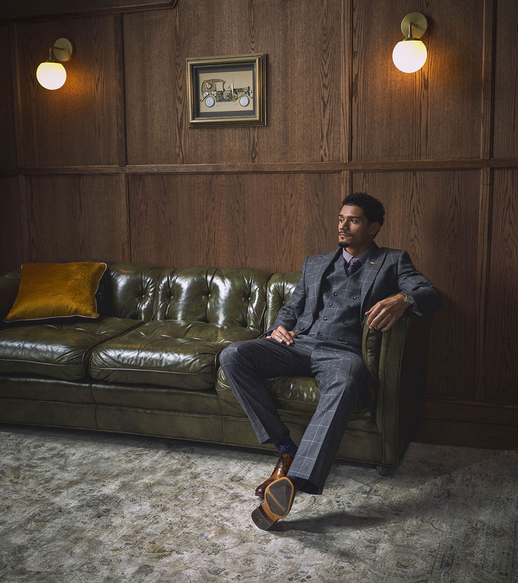 Stacy Adams BRAYDEN Wingtip Oxford Tan by Stacy Adams Shoes