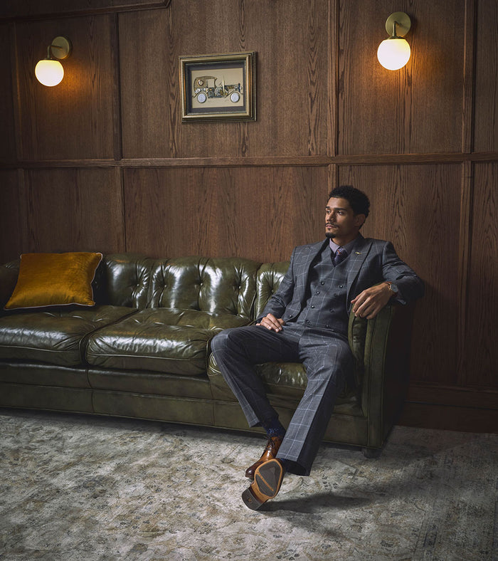 Stacy Adams BRAYDEN Wingtip Oxford Tan by Stacy Adams Shoes