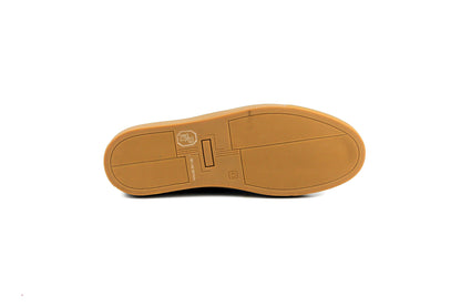 P01301 Grafton Genuine Ostrich Fashion Loafer- Brown
