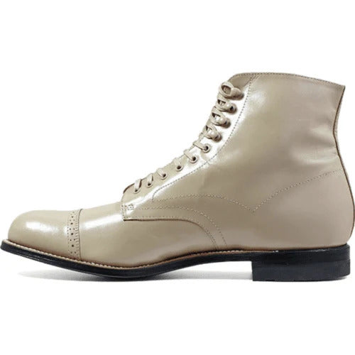Stacy Adams Men's Madison high top Boot cap toe Classic Taupe 00015-260