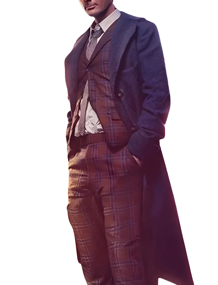 Mens 14th Doctor Who Cosplay Outfit – Character Inspired Waistcoat and Pants