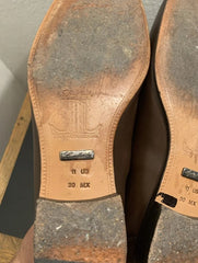 mens-regal-brown-slip-on-shoes-genuine-crocodile-and-calfskin-leather