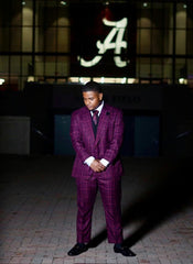 mens-designer-vested-wide-peak-lapel-houndstooth-plaid-suit-in-burgundy
