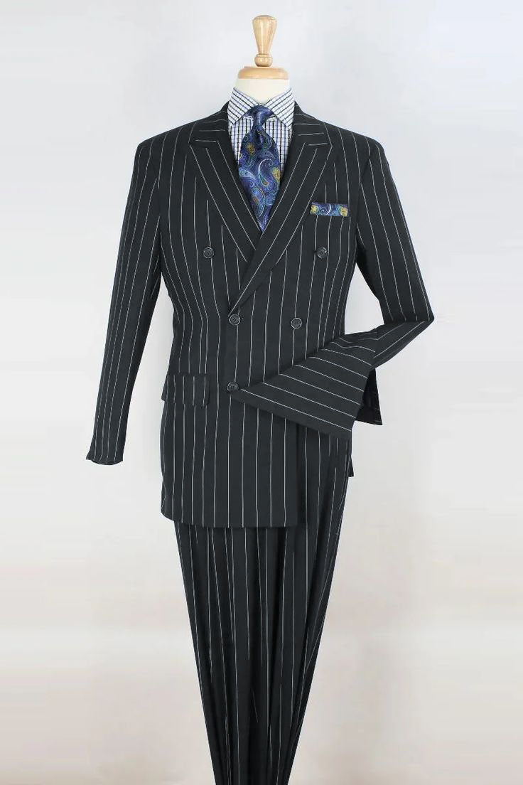 1920s Mens Suit Charcoal