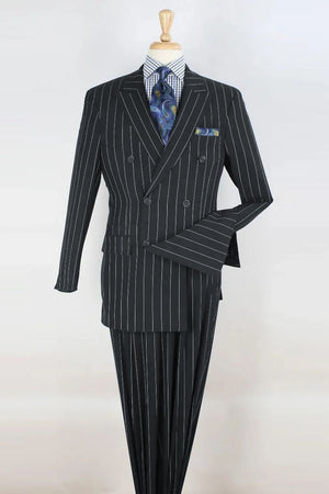 1920s Mens Suit Charcoal