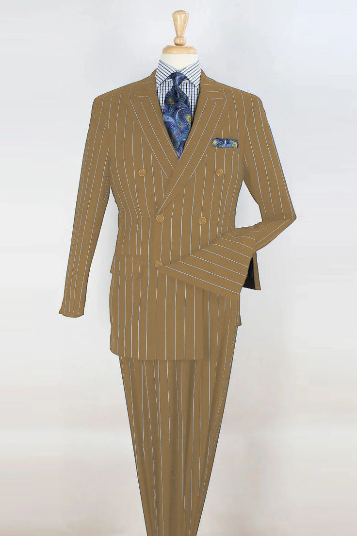 1920s Mens Suit Tan
