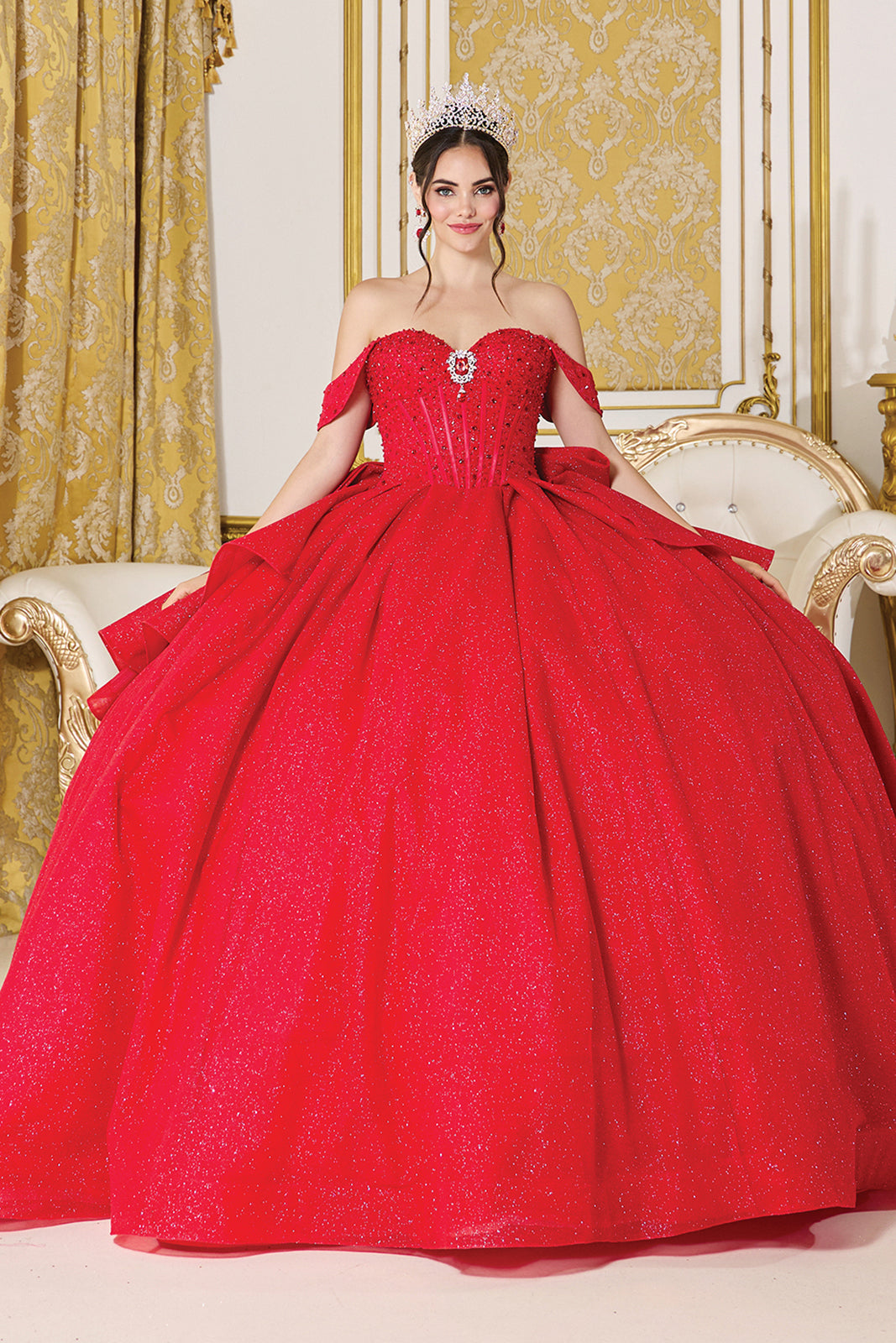 Dancing Queen  Dresses DQ-1937 Quinceañera Radiant & Royal Elegance