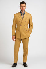mens-camel-tan-pinstripe-double-breasted-suit-bold-6-button-modern-vintage-style
