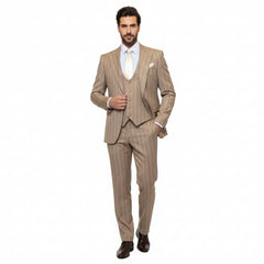 mens-beige-pinstripe-three-piece-vested-suit-tailored-fit-business-attire-in-tan-stripe-by-rossiman