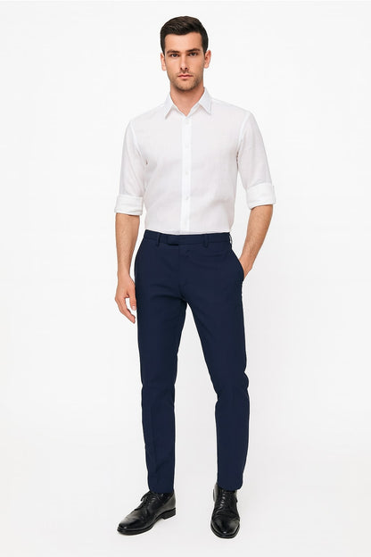 Mens White Linen Button Down Shirt  Long Sleeve Roll-Up Casual Dress Shirt