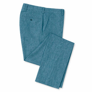 Linen Pant - Caspian