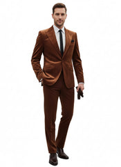 mens-brown-velvet-2-piece-suit-luxury-slim-fit-formal-blazer-and-pants-set-in-rust-copper-color