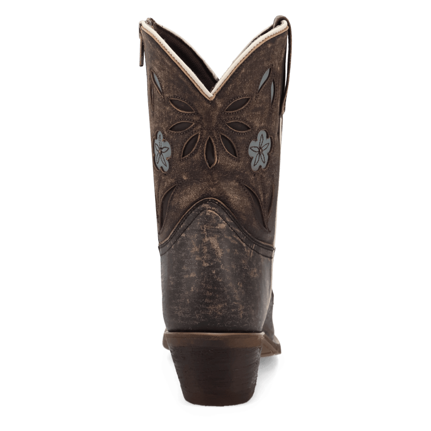 WILD PETAL LEATHER BOOTIE