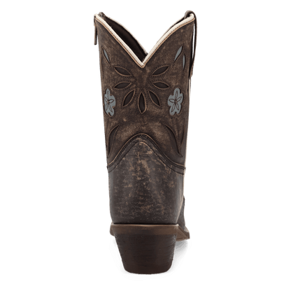 WILD PETAL LEATHER BOOTIE