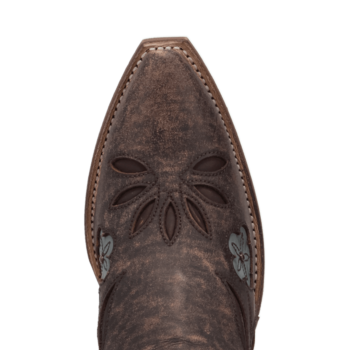 WILD PETAL LEATHER BOOTIE