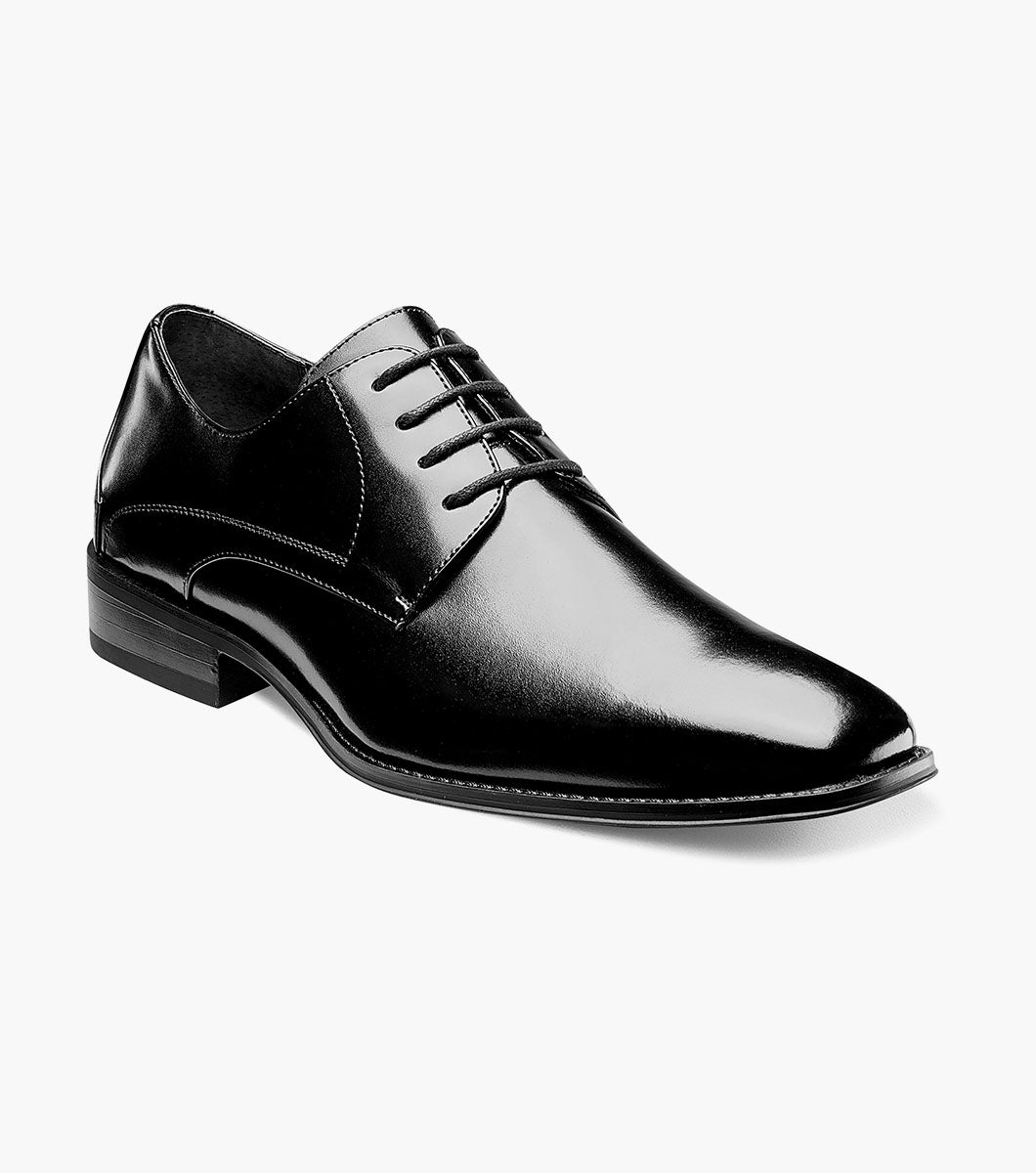 Stacy Adams WAYDE Plain Toe Oxford Black by Stacy Adams Shoes