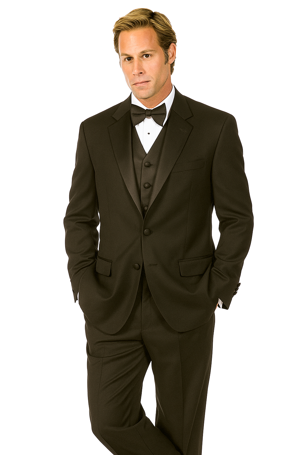 Black Tuxedo by Giorgio Fiorelli 2 Button Adjustable