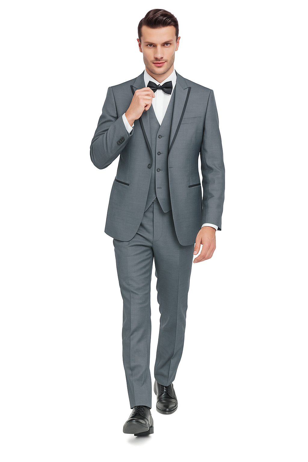 Oscar Tuxedo Sharkskin Gray or Blue by Giorgio Fiorelli