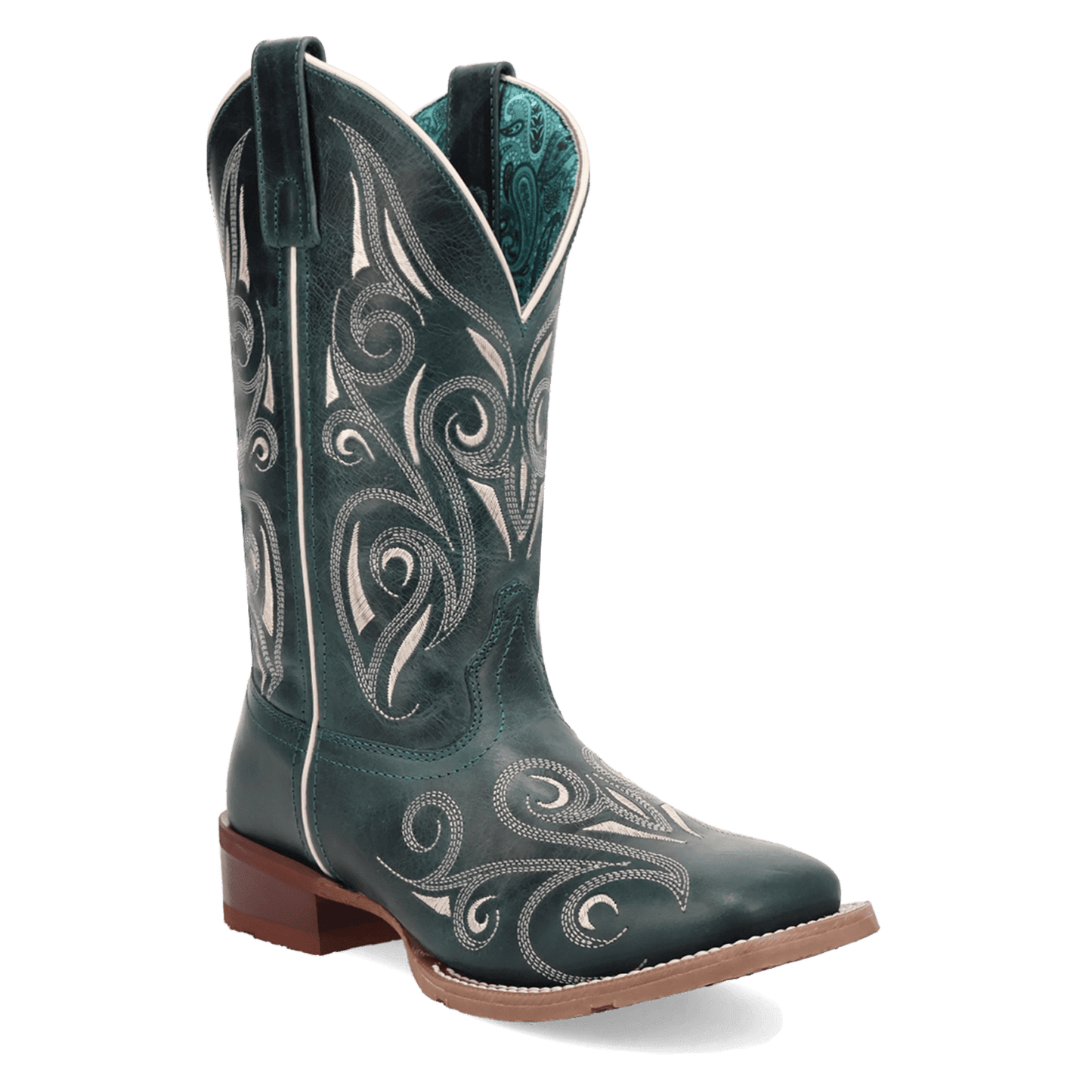 SPURRED LEATHER BOOT