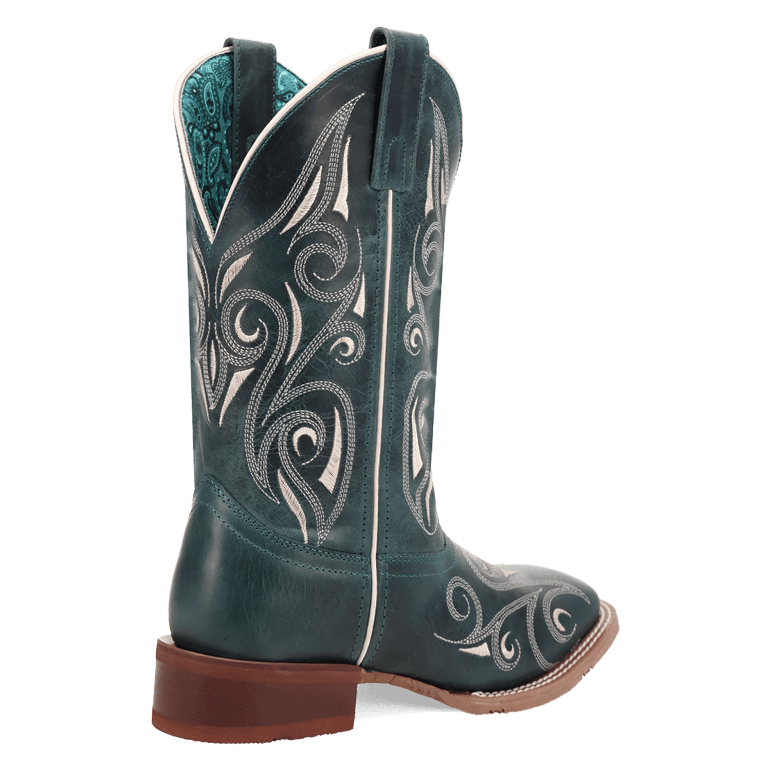 SPURRED LEATHER BOOT