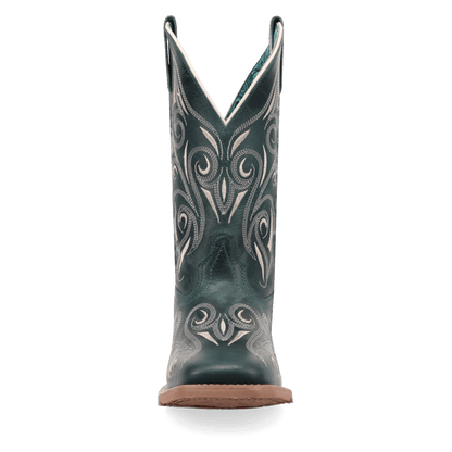 SPURRED LEATHER BOOT