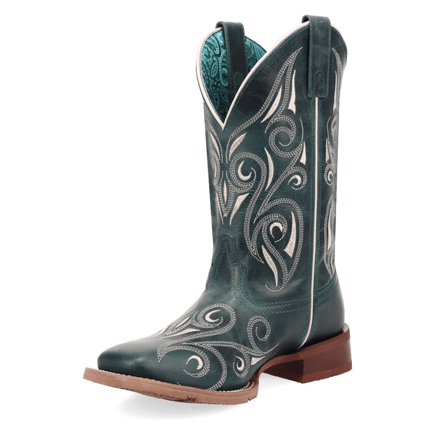 SPURRED LEATHER BOOT