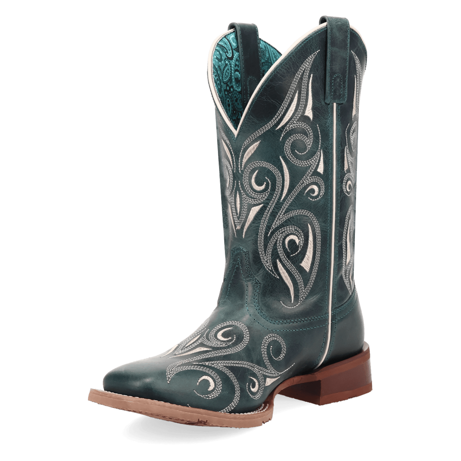 SPURRED LEATHER BOOT