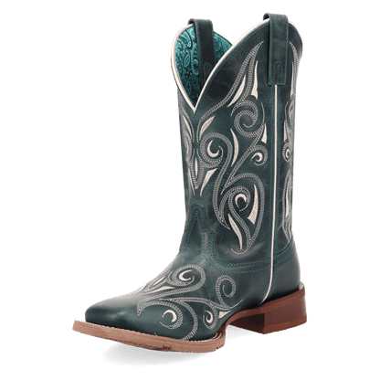 SPURRED LEATHER BOOT