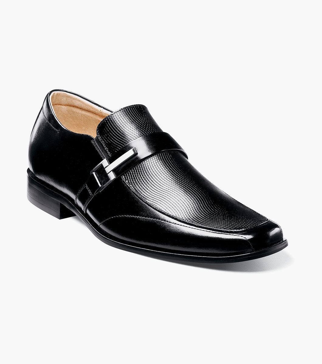 Stacy Adams BEAU Moc Toe Loafer Black by Stacy Adams Shoes