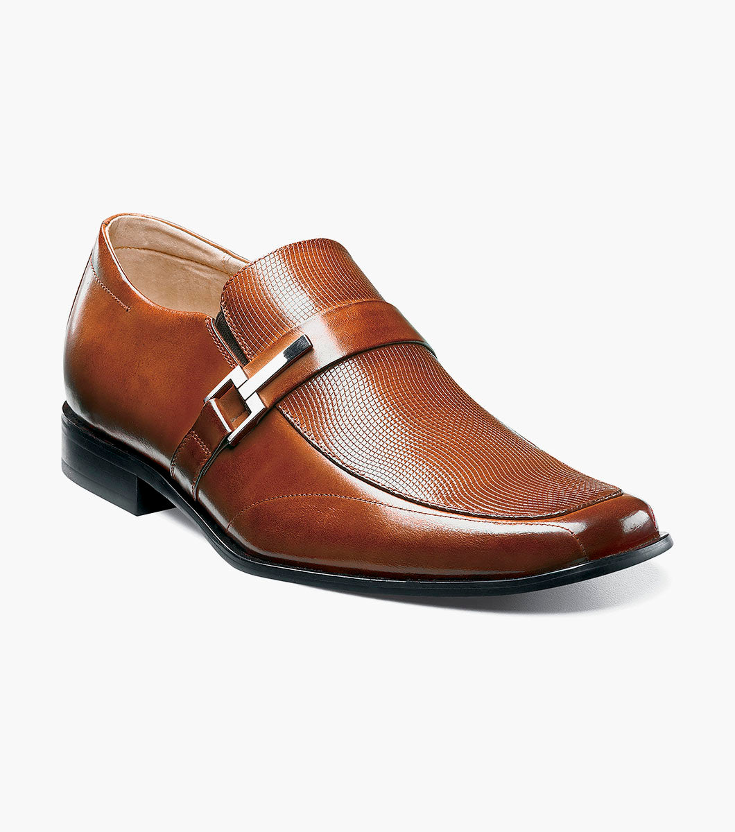 Stacy Adams BEAU Moc Toe Loafer Cognac by Stacy Adams Shoes