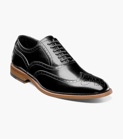 Stacy Adams DUNBAR Wingtip Oxford Black by Stacy Adams Shoes