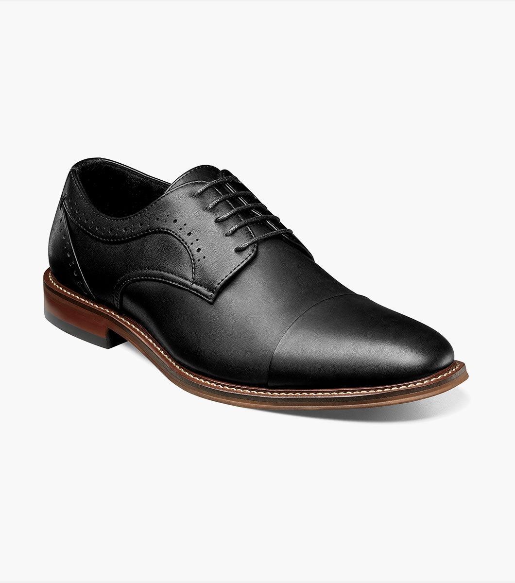 Stacy Adams MADDOX Cap Toe Oxford Black by Stacy Adams Shoes