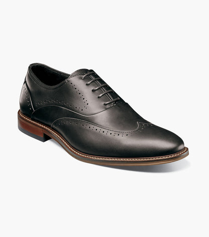 Stacy Adams MACARTHUR Wingtip Oxford Black by Stacy Adams Shoes