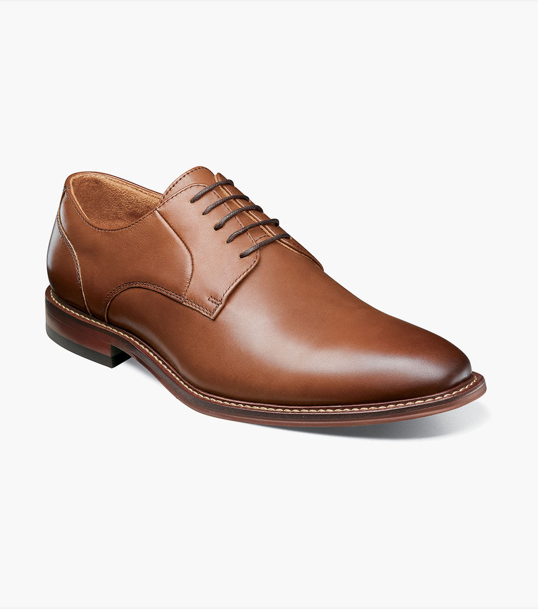 Stacy Adams MARLTON Plain Toe Oxford Chocolate by Stacy Adams Shoes