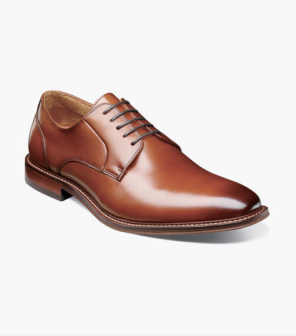 Stacy Adams MARLTON Plain Toe Oxford Cognac by Stacy Adams Shoes