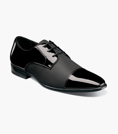 Stacy Adams PHARAOH Cap Toe Oxford Black by Stacy Adams Shoes