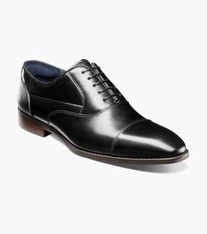 Stacy Adams KALLUM Cap Toe Oxford Black by Stacy Adams Shoes