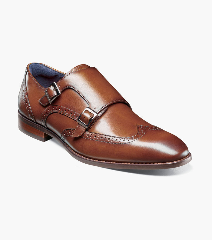 Stacy Adams Karson Wingtip Double Monk Strap by Stacy Adams Shoes