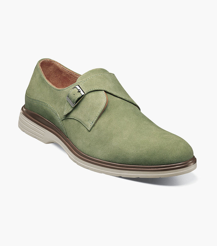 Stacy Adams TAYLEN Plain Toe Monk Strap by Stacy Adams Shoes