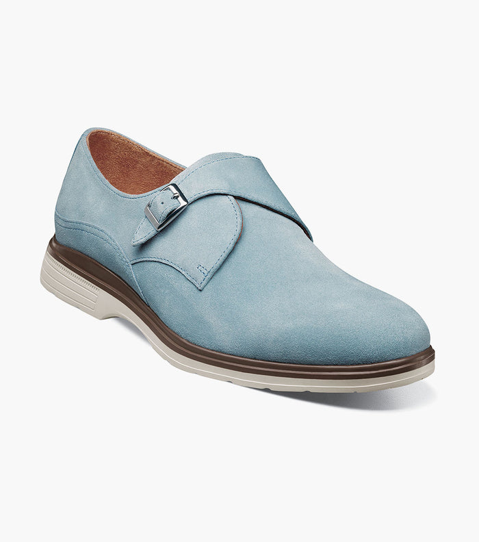Stacy Adams TAYLEN Plain Toe Monk Strap by Stacy Adams Shoes