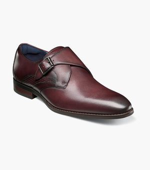 Stacy Adams KARCHER Plain Toe Monk Strap by Stacy Adams Shoes