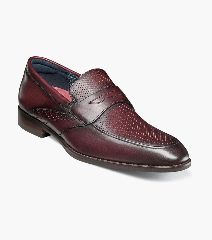 Stacy Adams KARNES Moc Toe Penny Slip On by Stacy Adams Shoes