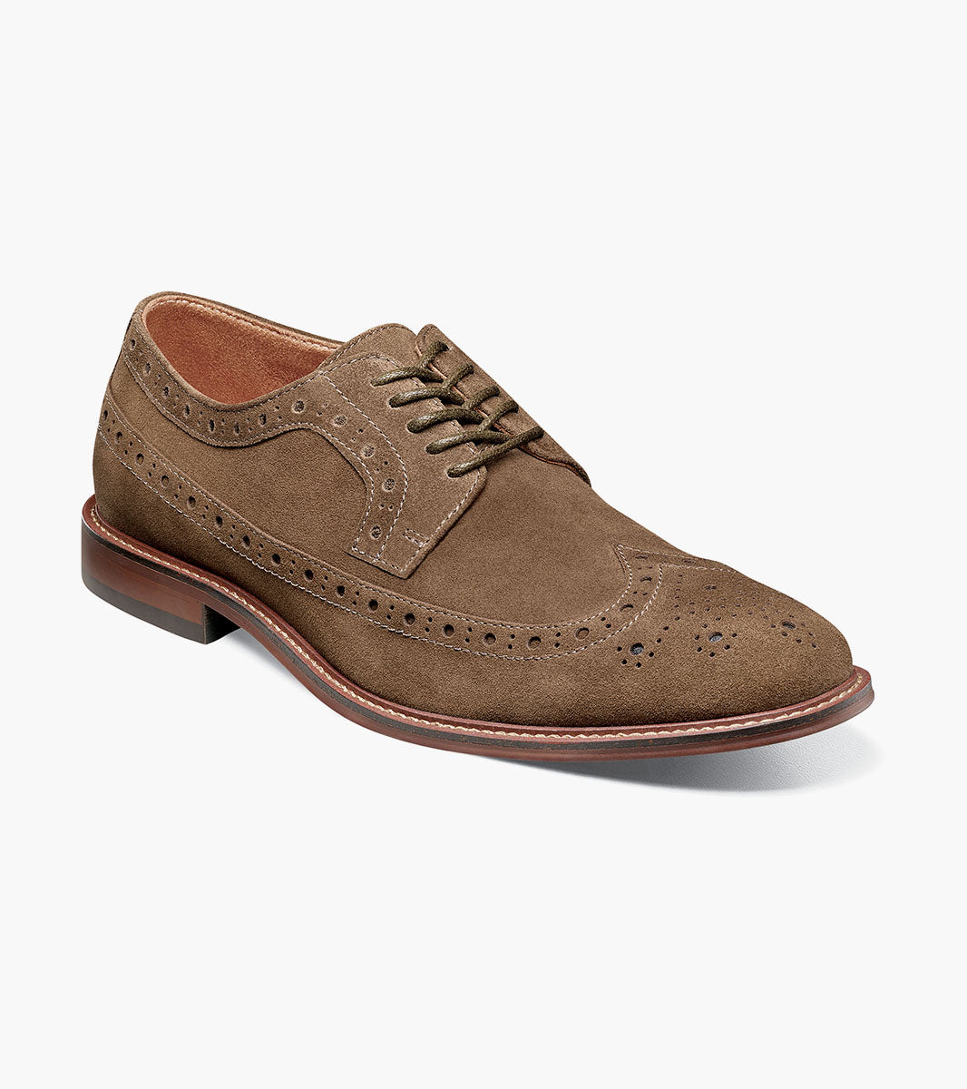 Stacy Adams MARLIGAN Wingtip Oxford Mocha by Stacy Adams Shoes