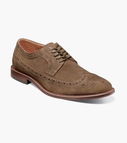 Stacy Adams MARLIGAN Wingtip Oxford Mocha by Stacy Adams Shoes